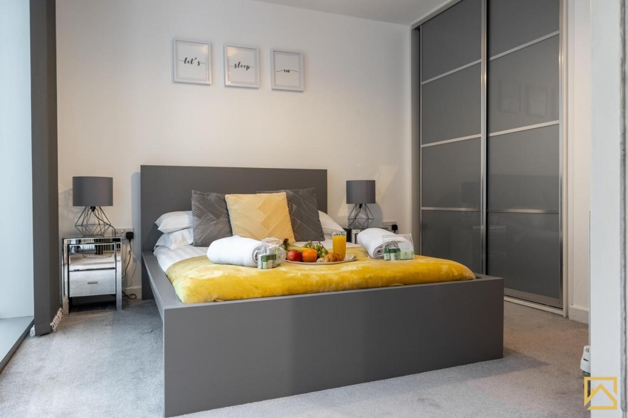 Modern 1 Bed In Central Mk, Free Parking, Smart Tv, Manhattan House By Valore Property Services ميلتون كينيز المظهر الخارجي الصورة